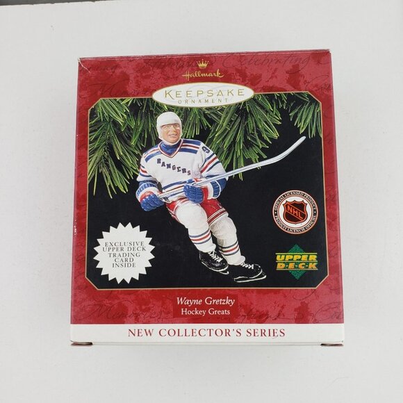 Hallmark Keepsake Ornament Wayne Gretzky Hockey Greats with Card - Picture 3 of 5